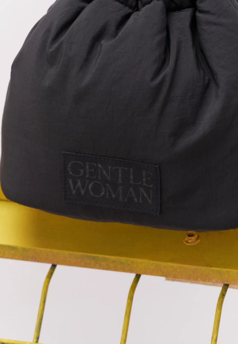 Bucket Hobo Bag Black