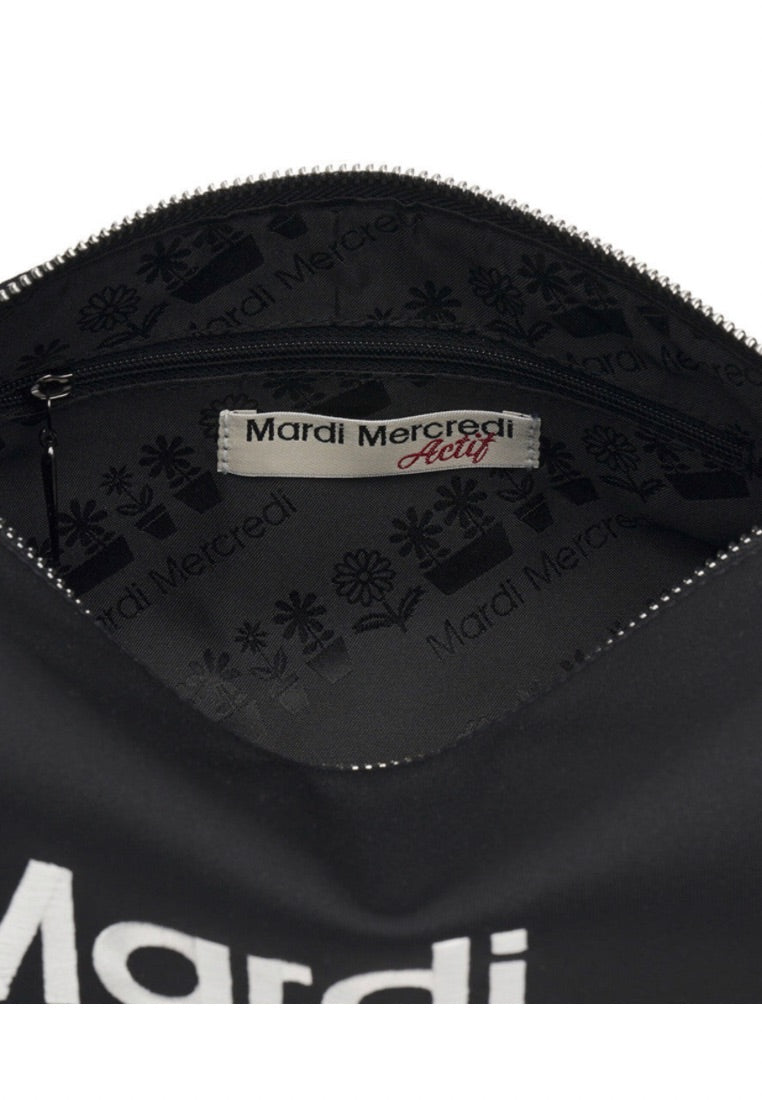 Neoprene Shoulder Bag Cylinder Black