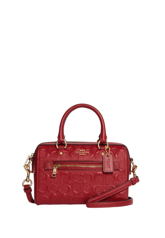 Mini Rowan Crossbody In Signature Leather 1941 Red