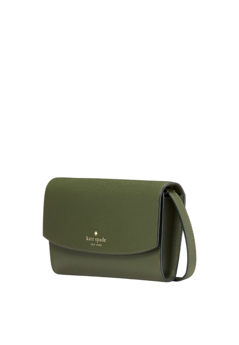 Dana Small Flap Crossbody Enchanted Green