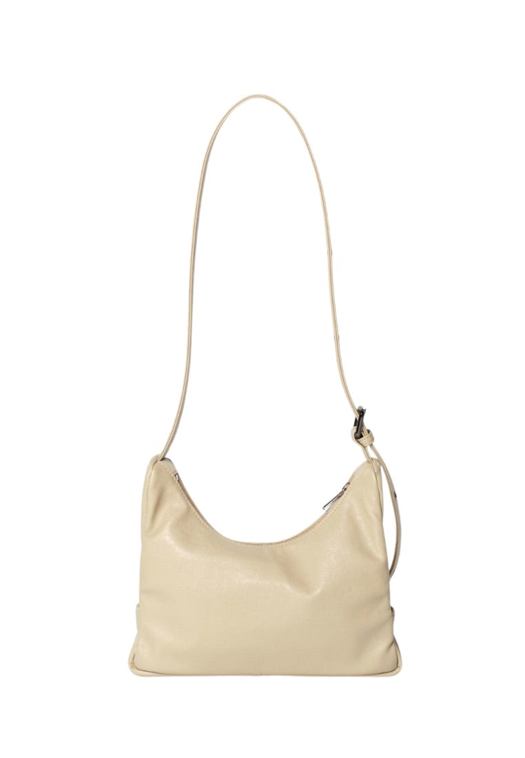 Trio Belt Mug Bag M Nappa Milktea