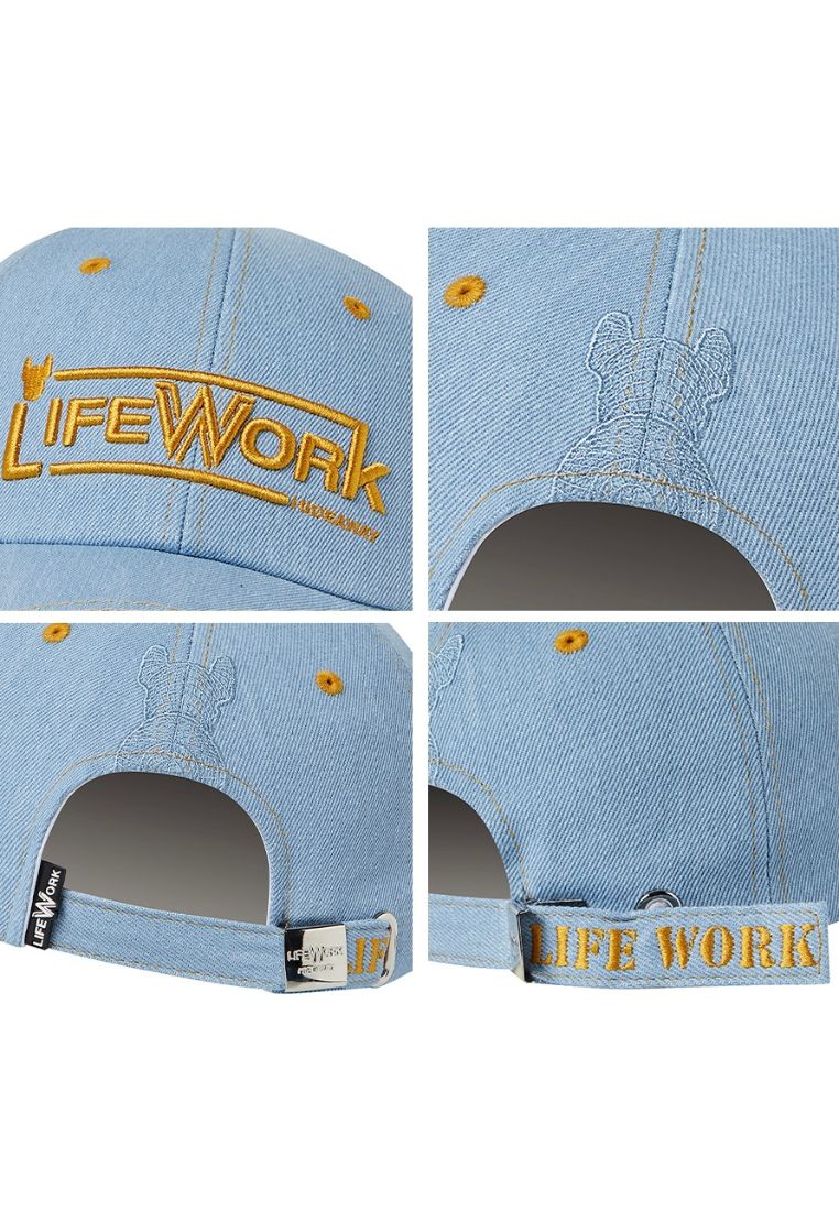 Stitch Denim Soft Ballcap Indigo