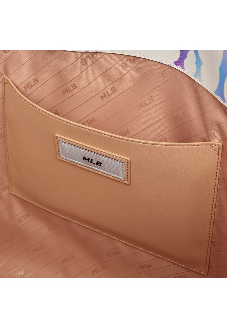 Gradation MONOGRAM Coated Canvas L-Tote Bag NEW YORK YANKEES violet