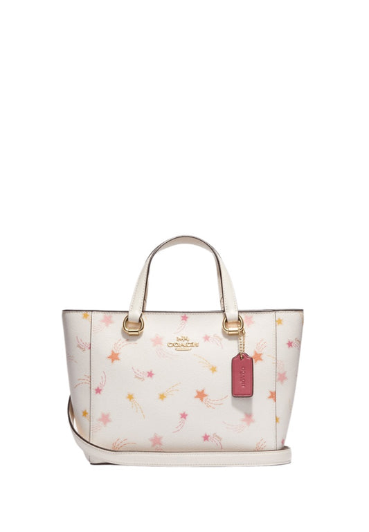 Alice Satchel With Shooting Star Print Chalk Multi