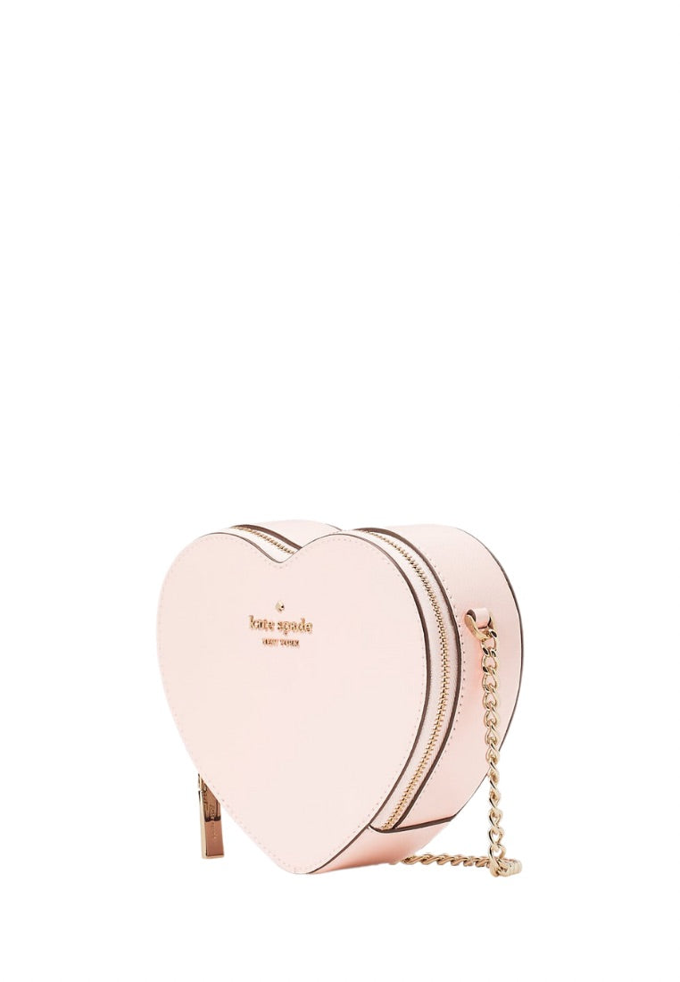 Love Shack Mini Heart Crossbody Purse Light Rosebud