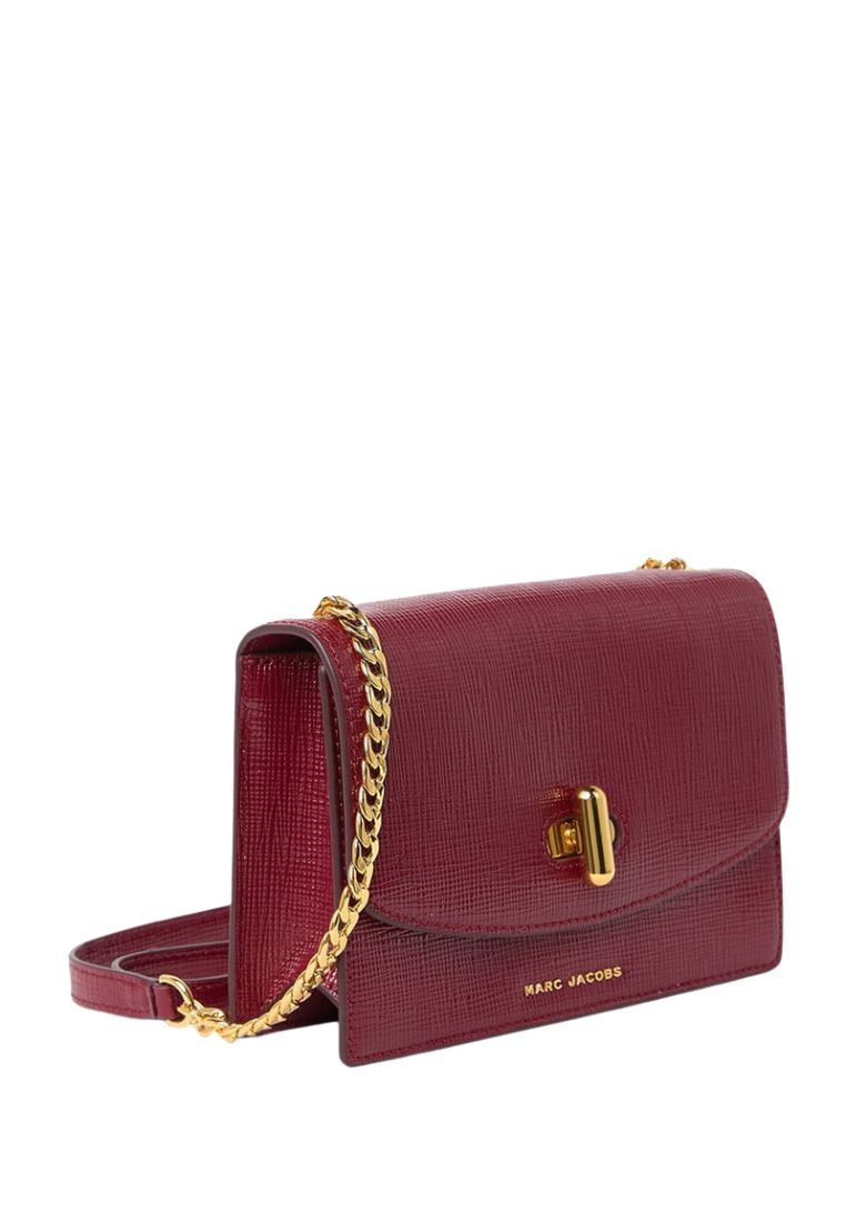 Turnlock Crossbody Bag Syrah