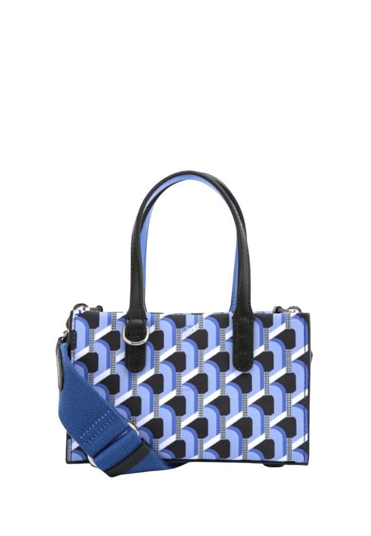 Cabas Monogram Day Tote Blue Black SS