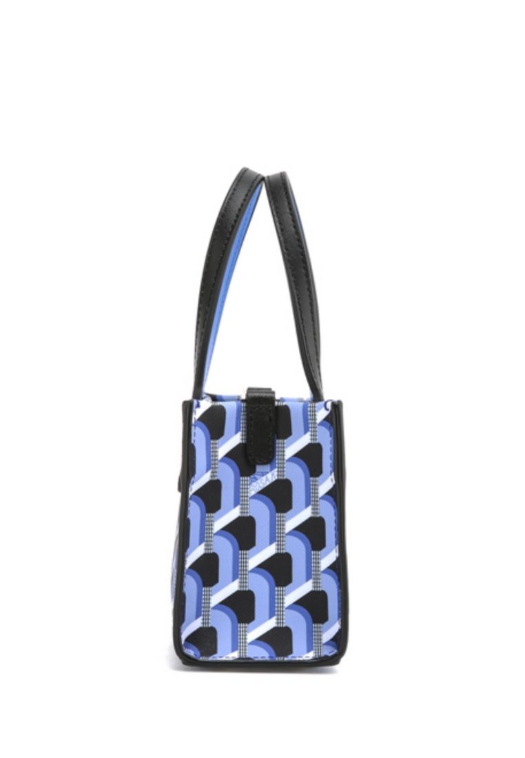 Cabas Monogram Day Tote Blue Black SS