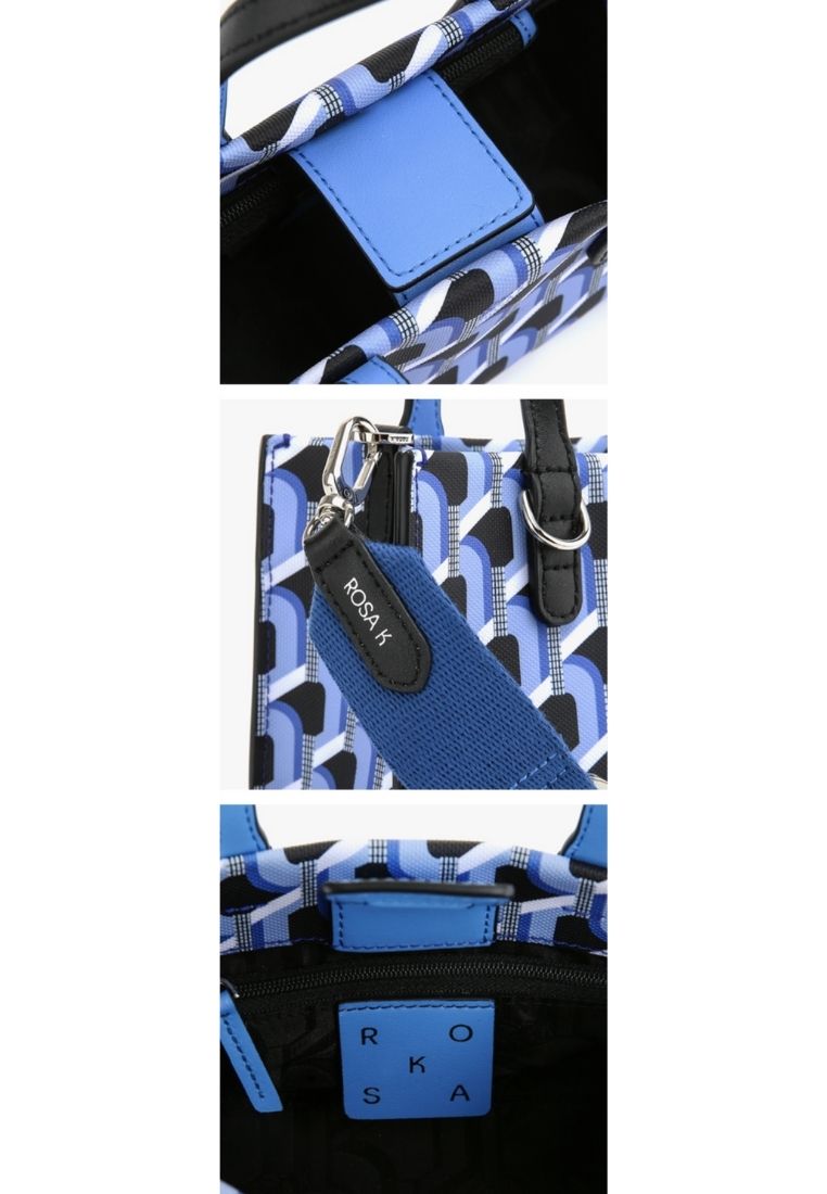 Cabas Monogram Day Tote Blue Black SS