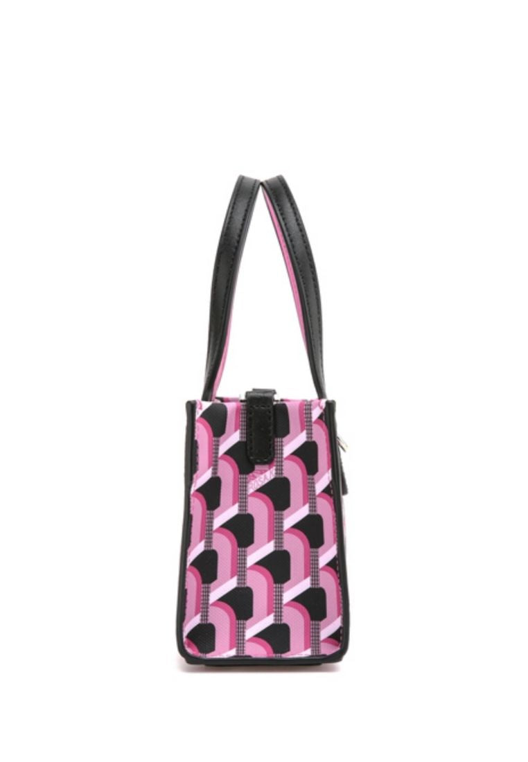 Cabas Monogram Day Tote Pink Black SS