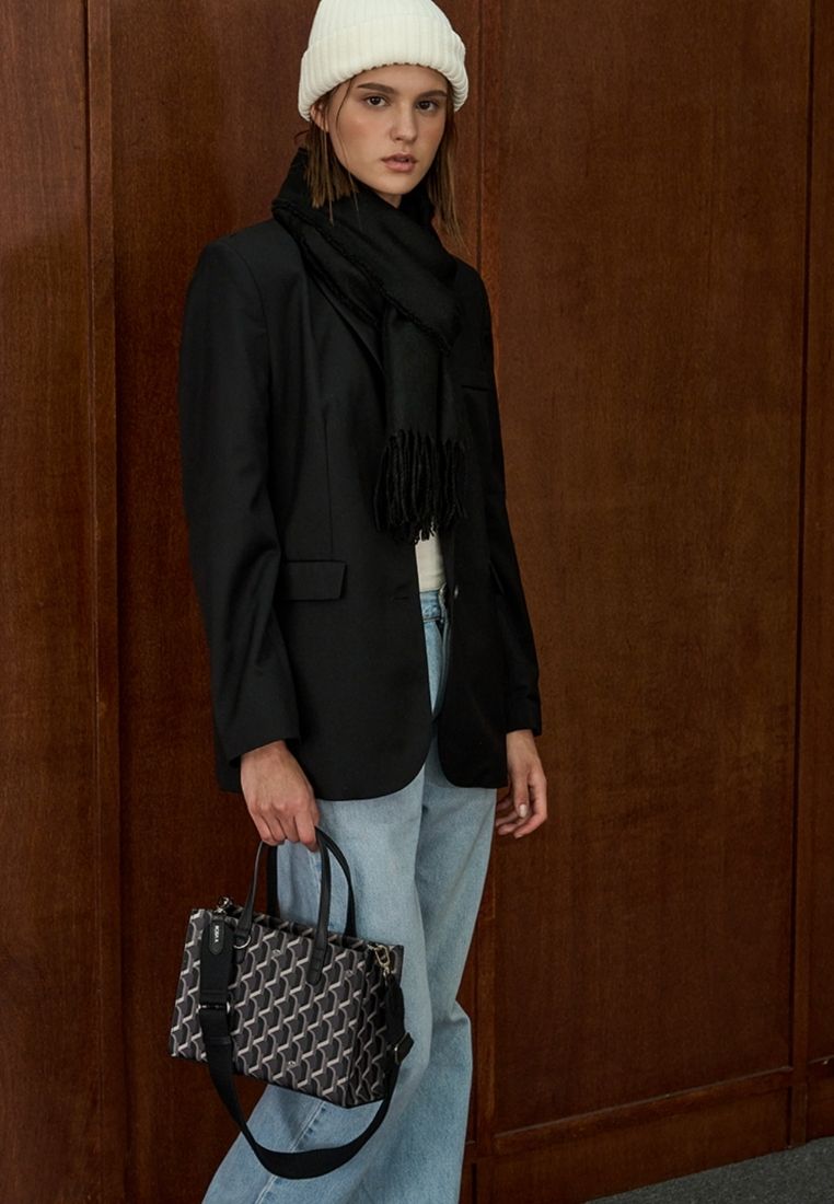 Cabas Monogram Day Tote Secret Black SM