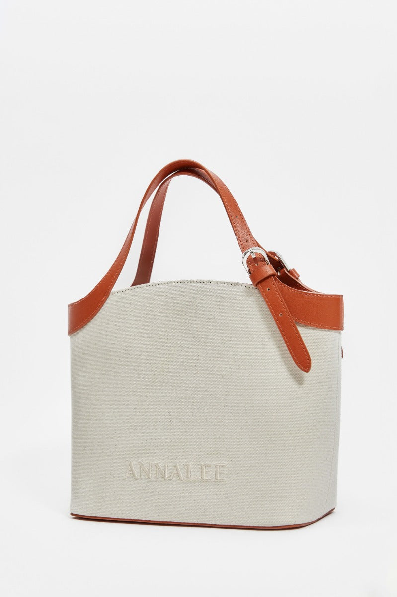 Aileen Canvas Bag L / Brown