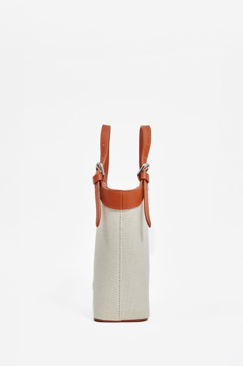 Aileen Canvas Bag S / Brown