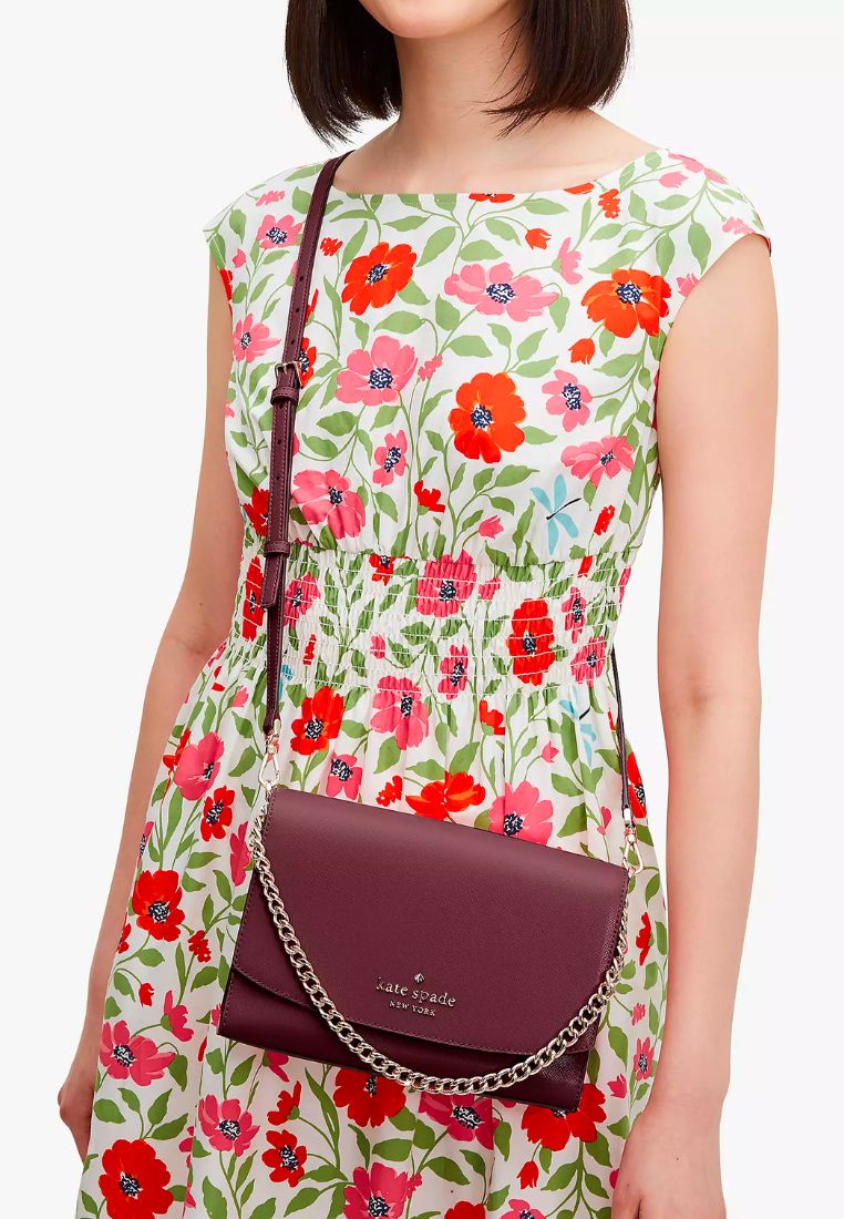 Carson Convertible Crossbody Deep Berry