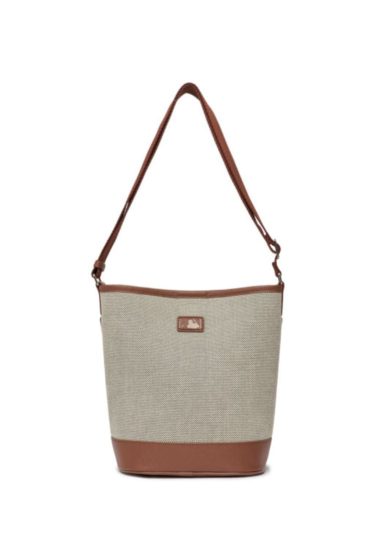 Basic Big Logo Canvas Bucket Bag BOSTON REDSOX dark brown