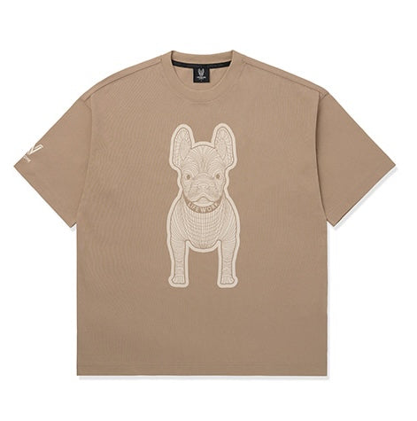 Silket Radog Short Sleeve T-Shirt Dark Beige