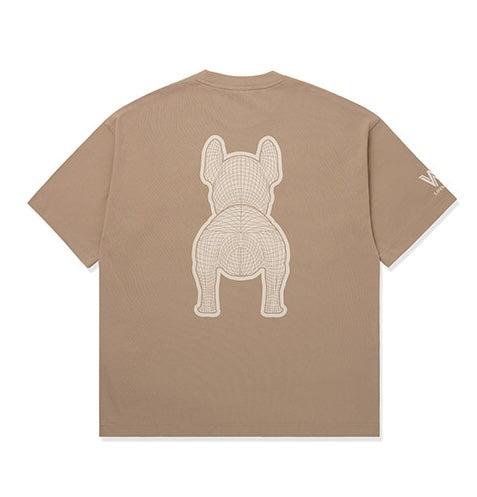 Silket Radog Short Sleeve T-Shirt Dark Beige
