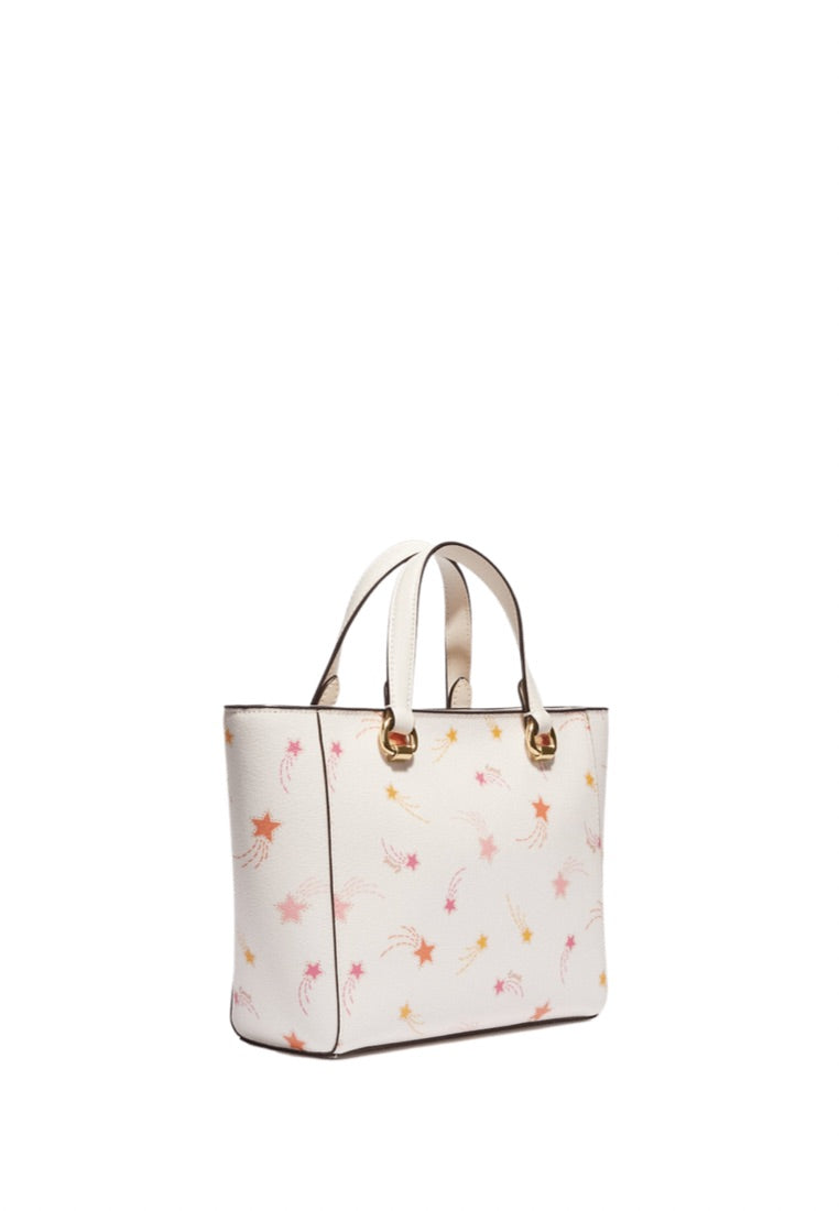 Alice Satchel With Shooting Star Print Chalk Multi