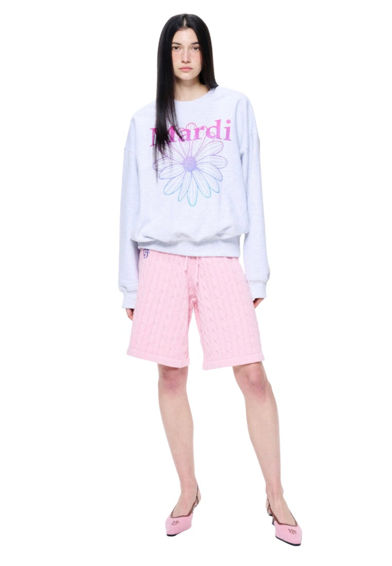 Sweatshirt FlowerMardi Gradation Heather Purple
