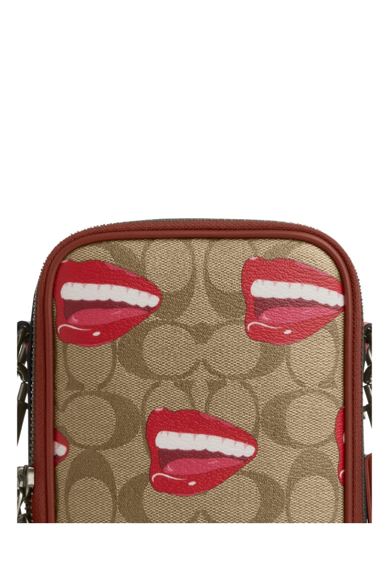 Coach X Tom Wesselmann Stanton Crossbody In Signature Canvas