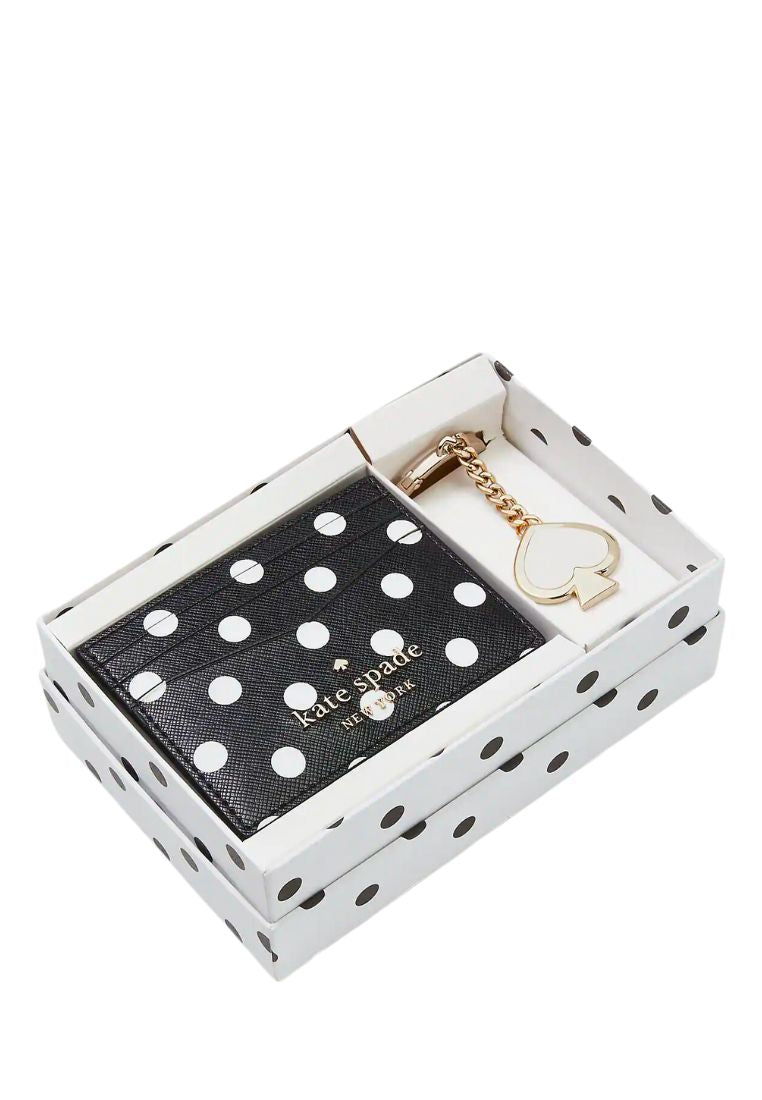 Cheers Boxed Cardholder And Keyfob Set Black Multi