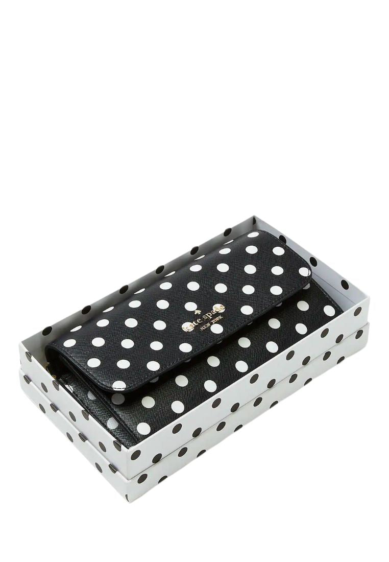 Cheers Boxed Medium Phone Wristlet Black Multi