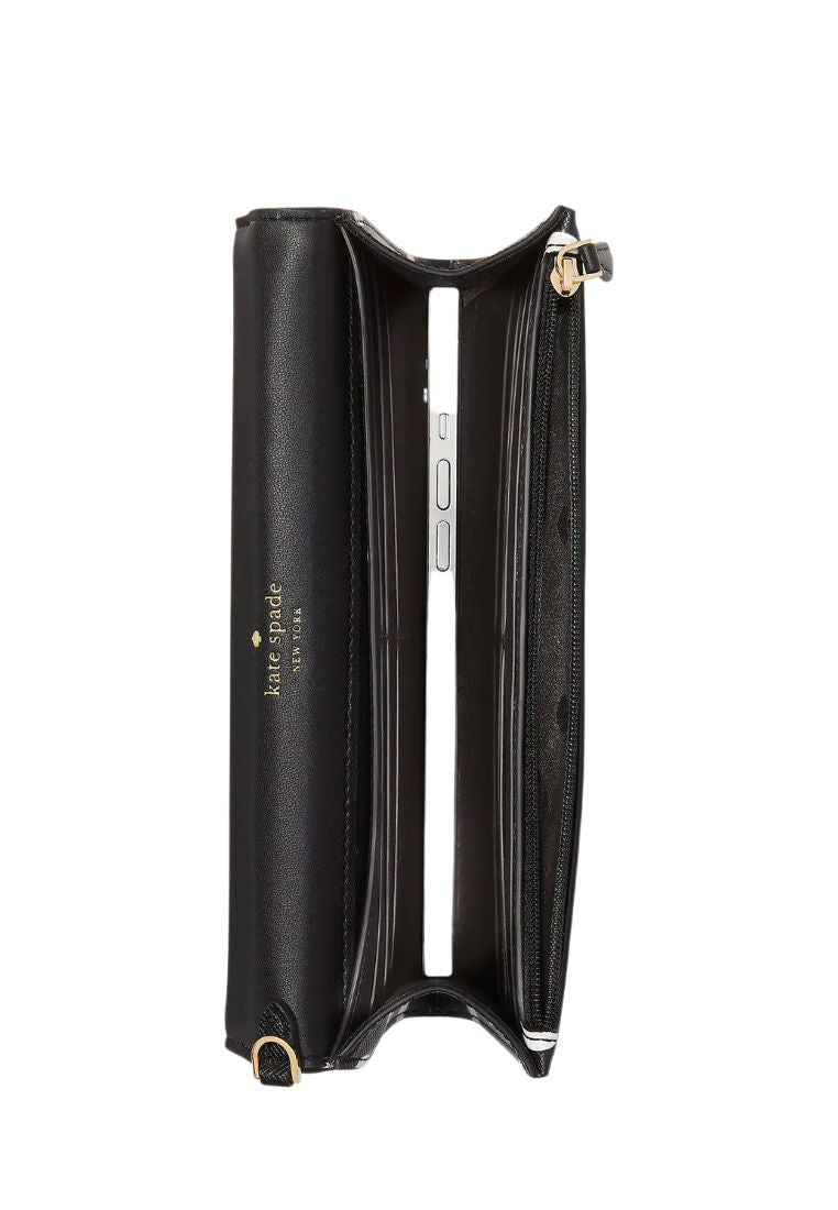 Cheers Boxed Medium Phone Wristlet Black Multi