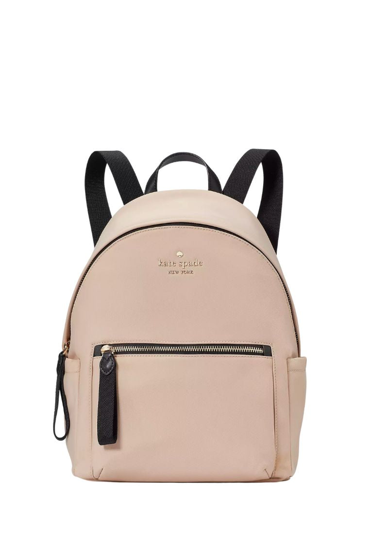 Chelsea Medium Backpack Warm Beige Multi