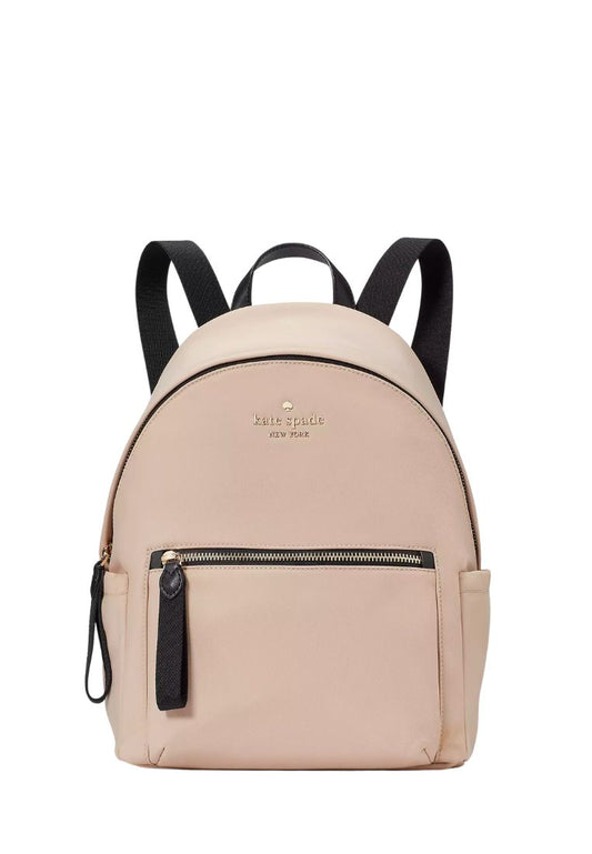 Chelsea Medium Backpack Warm Beige Multi