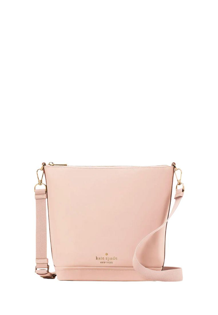 Chelsea Nylon Duffle Crossbody Conch Pink
