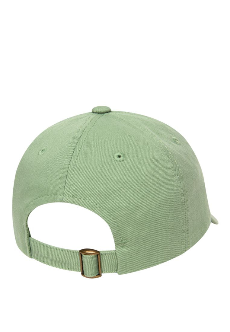 Circle Logo Embroidery Cap Green