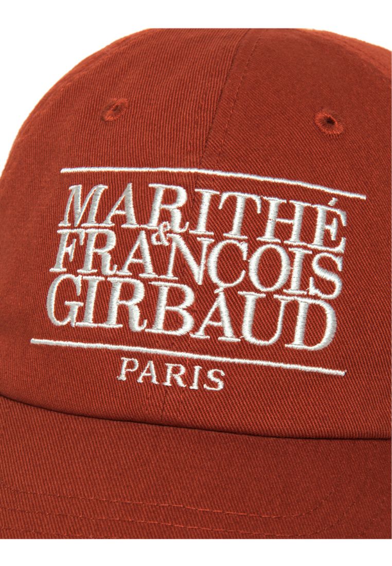 Classic Logo Cap Dark Orange