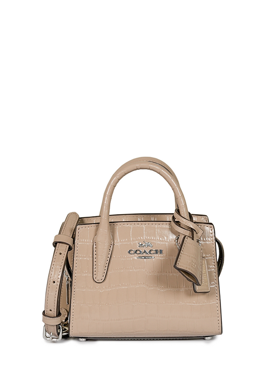 Andrea Mini Carryall Bag Silver Stone