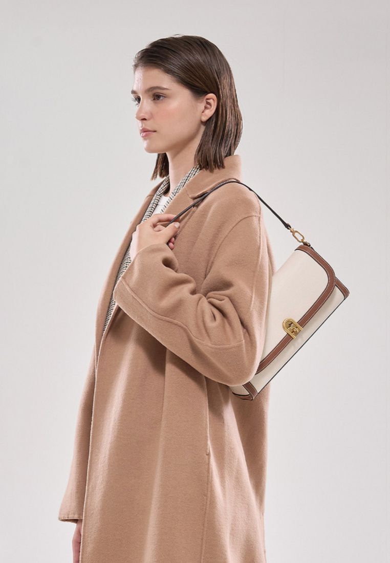 Coco Baguette Ivory MM