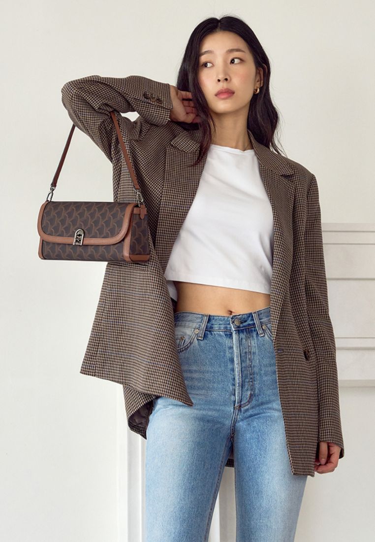 Coco Monogram Baguette Coco Brown MM
