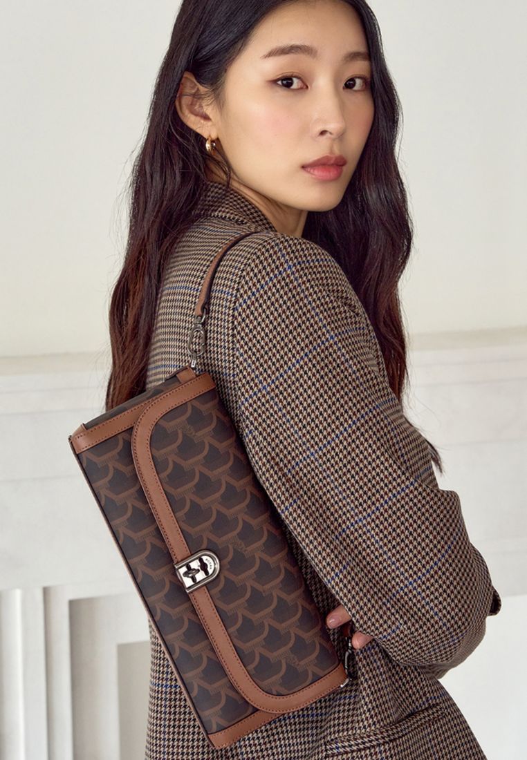 Coco Monogram Baguette Coco Brown MM