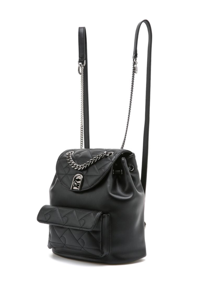 Coco R Quilting Backpack Black SM