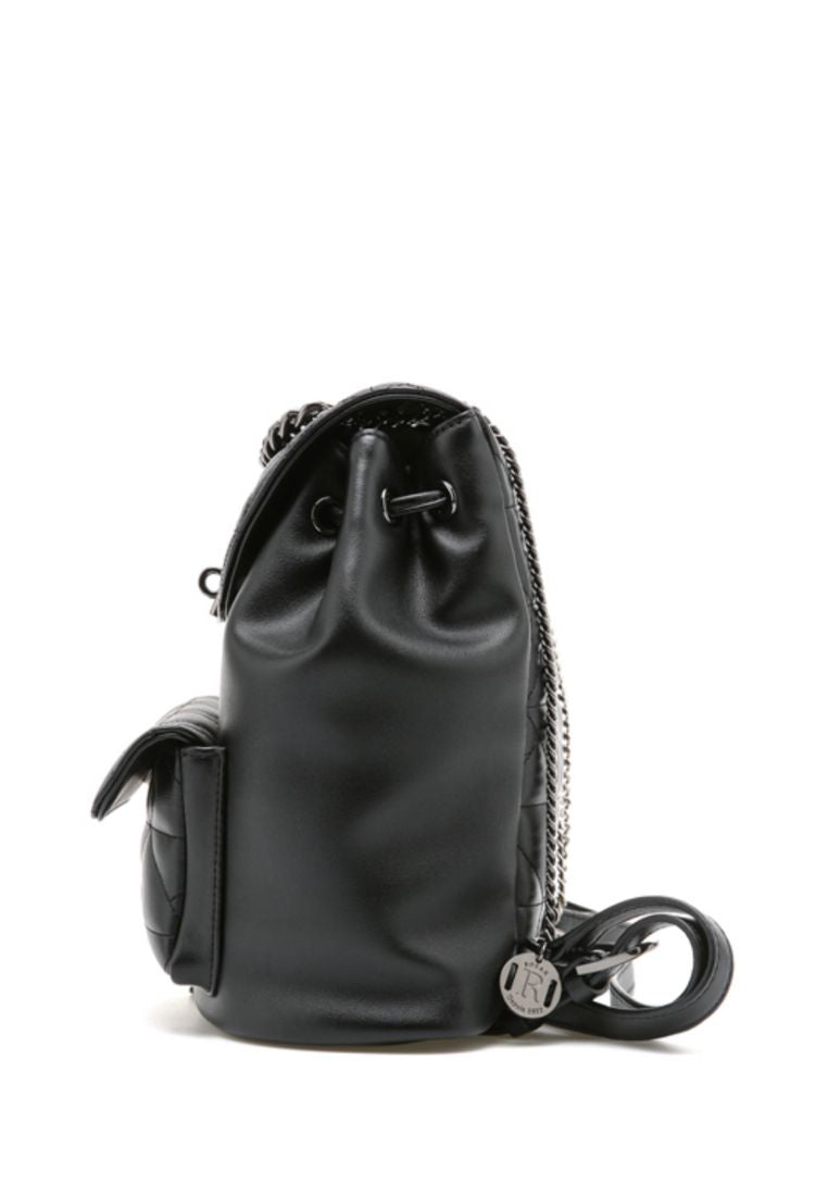 Coco R Quilting Backpack Black SM