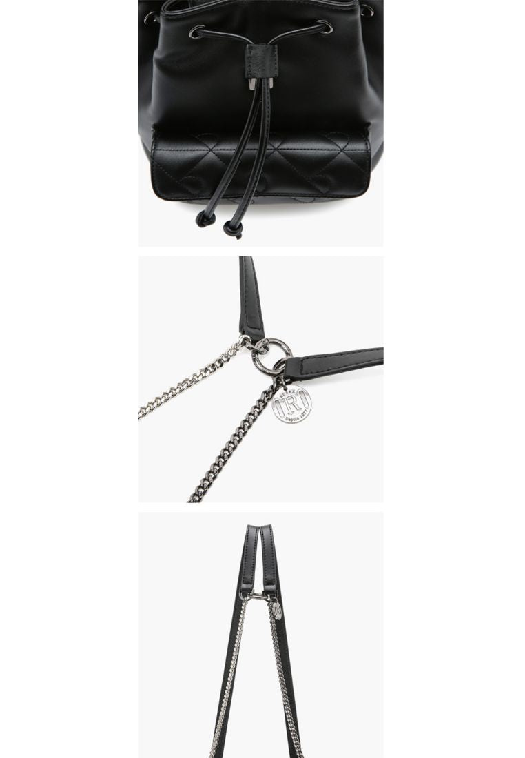 Coco R Quilting Backpack Black SM
