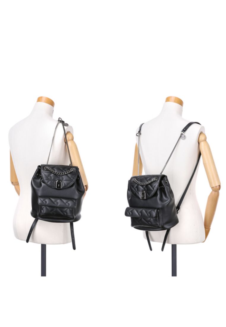 Coco R Quilting Backpack Black SM