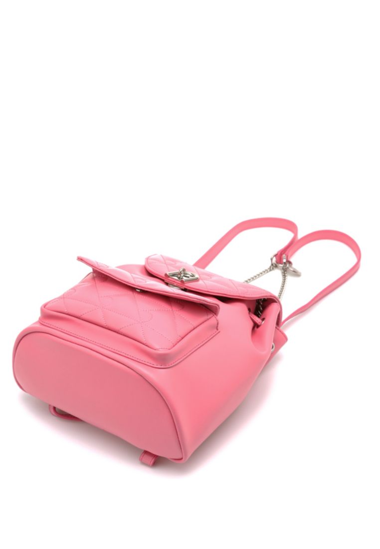Coco R Quilting Backpack Pink SM
