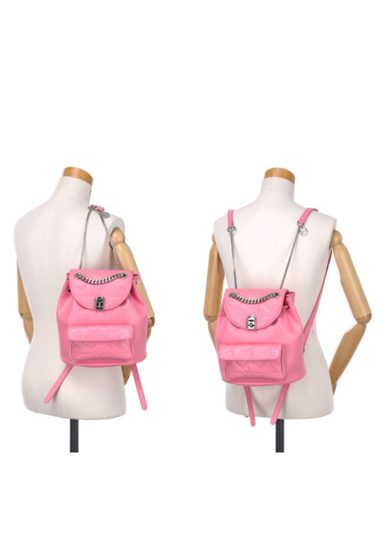 Coco R Quilting Backpack Pink SM