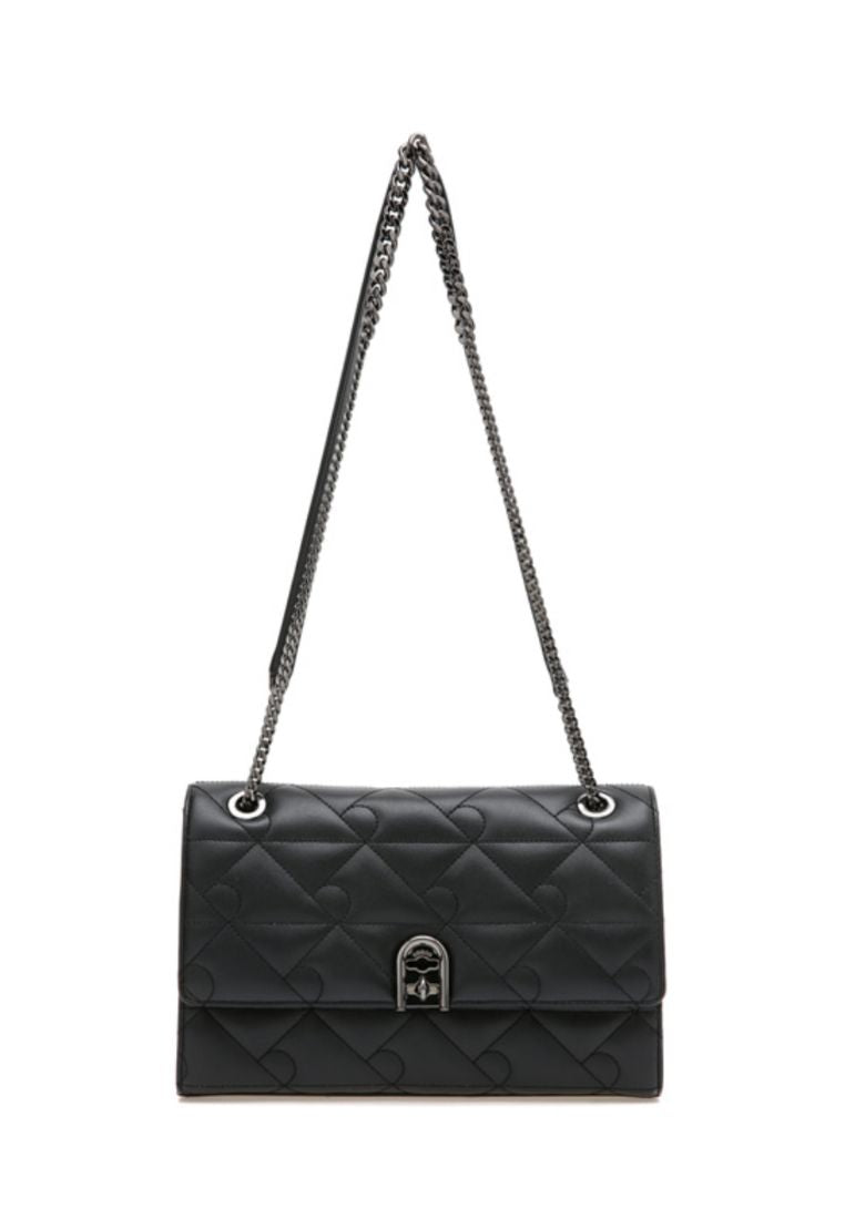 Coco R Quilting Flab Shoulder Black SM