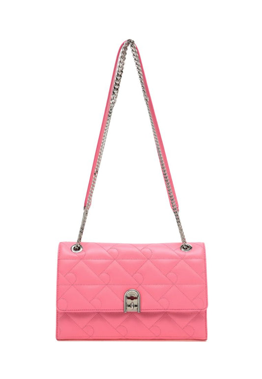 Coco R Quilting Flab Shoulder Pink SM