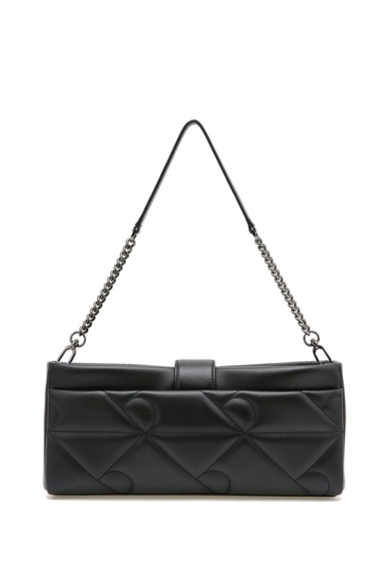 Coco R Quilting Low Shoulder Black SM