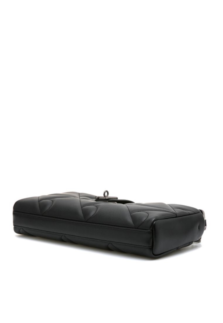 Coco R Quilting Low Shoulder Black SM