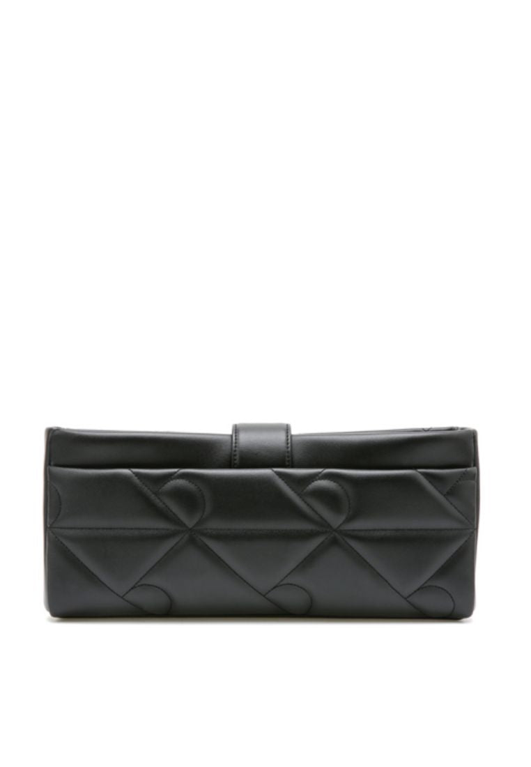 Coco R Quilting Low Shoulder Black SM