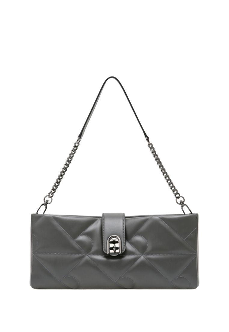 Coco R Quilting Low Shoulder Gray SM