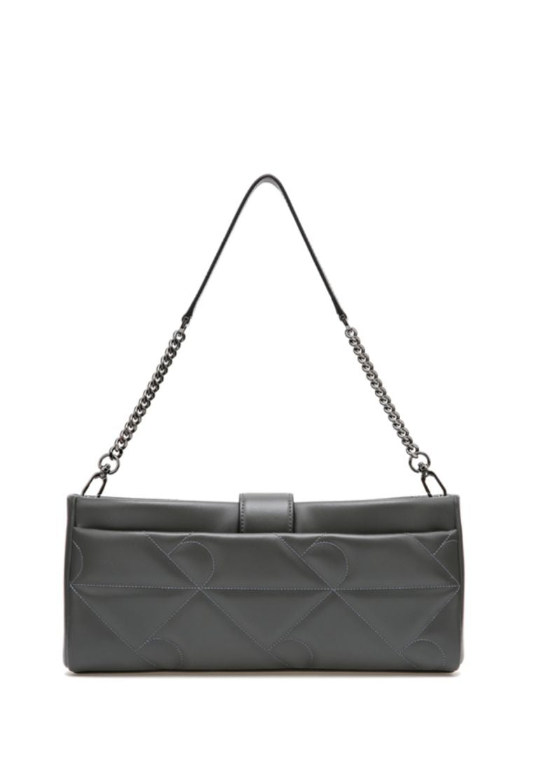 Coco R Quilting Low Shoulder Gray SM