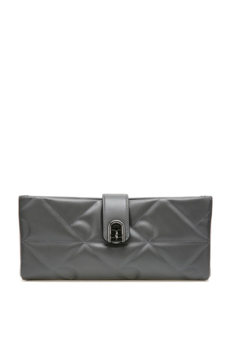 Coco R Quilting Low Shoulder Gray SM